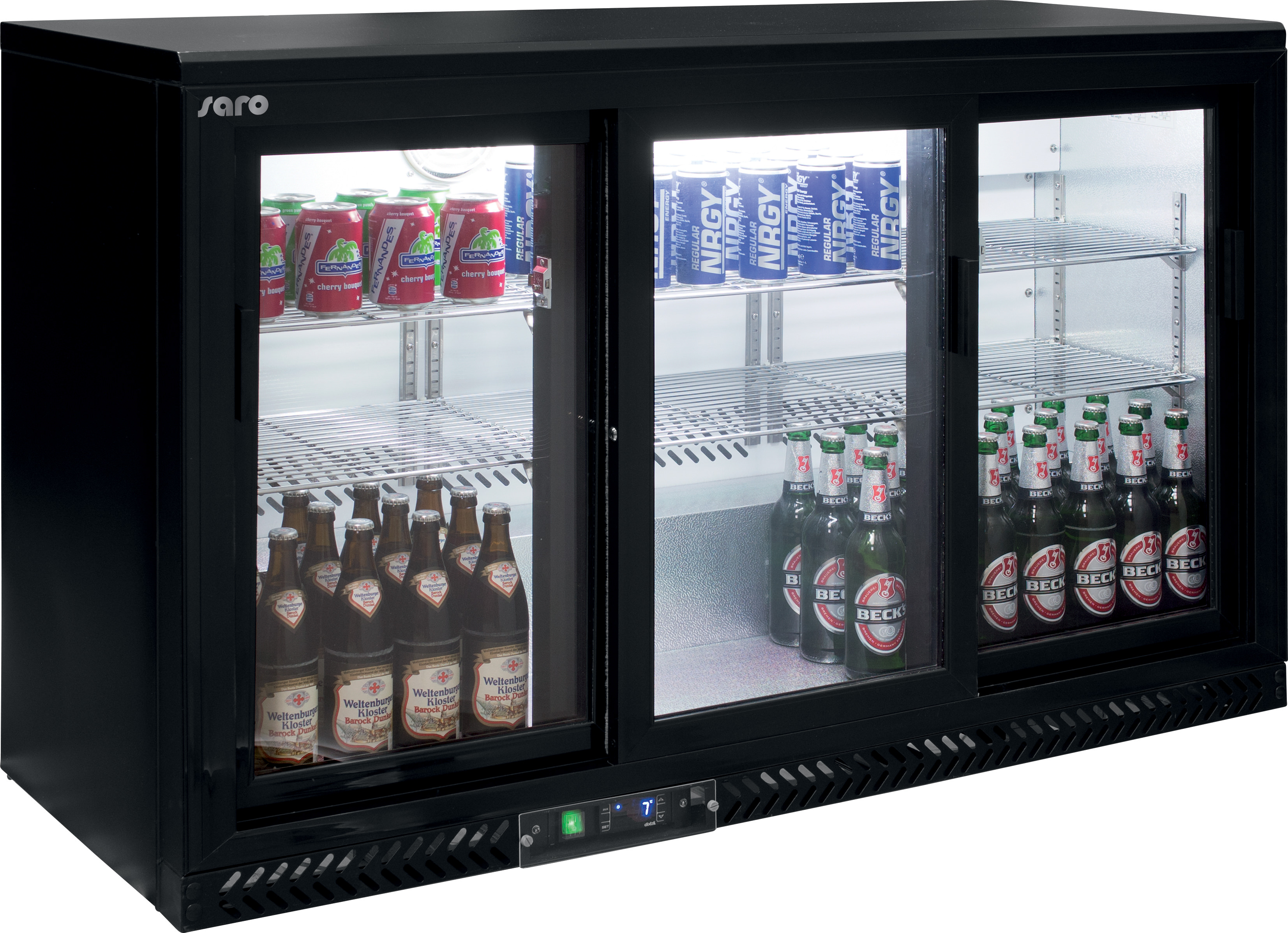 Ambiente Gastro Bar Cooler mit Schiebetüren Modell SC 316 SD